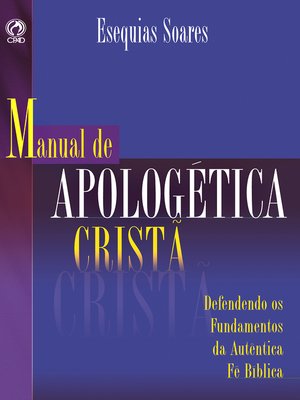 cover image of Manual de Apologética Cristã